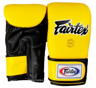 Тренировочные снарядные перчатки Fairtex (TGO-3 yellow)